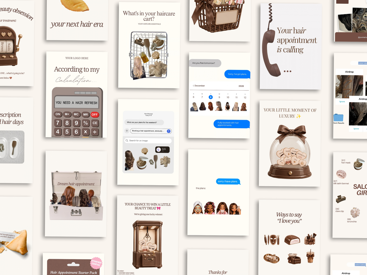 The Beauty Salon Content Bundlee